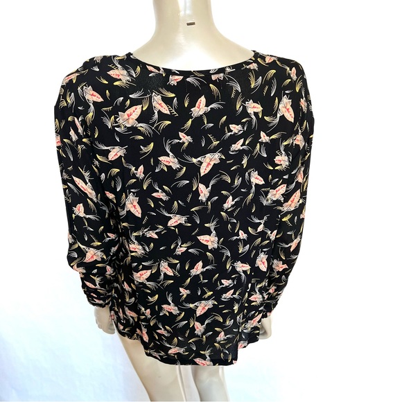 VINTAGE OTIS & MACLAIN Japanese Print Blouse - Picture 5 of 12